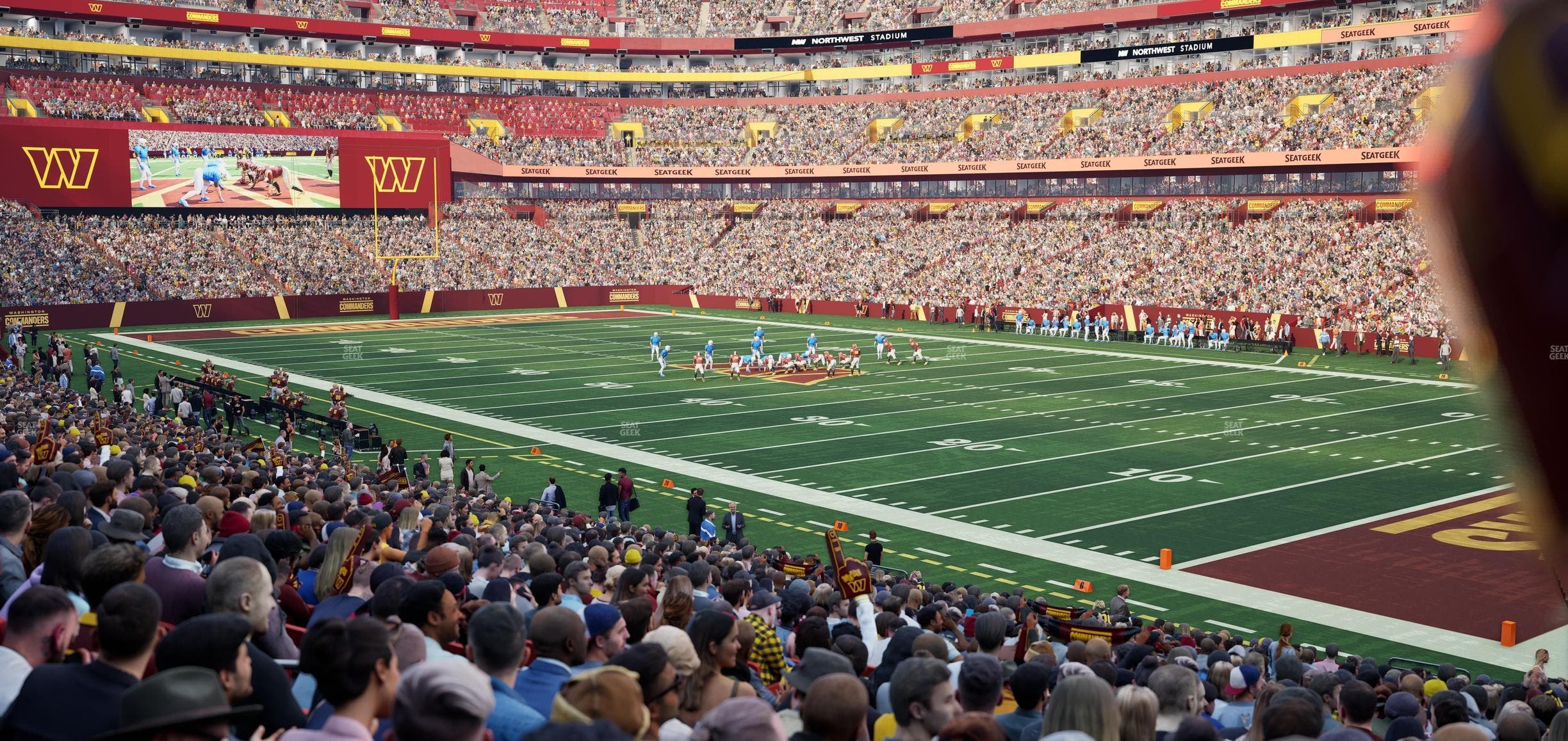 Northwest Stadium - Section 116 Seat View