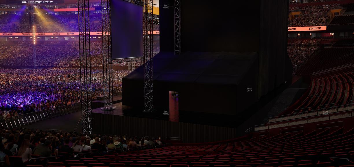 Northwest Stadium - Section 116 Seat View