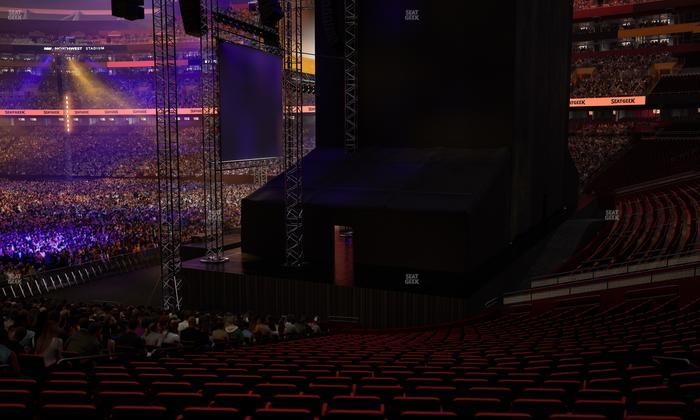 Northwest Stadium - Section 116 Seat View