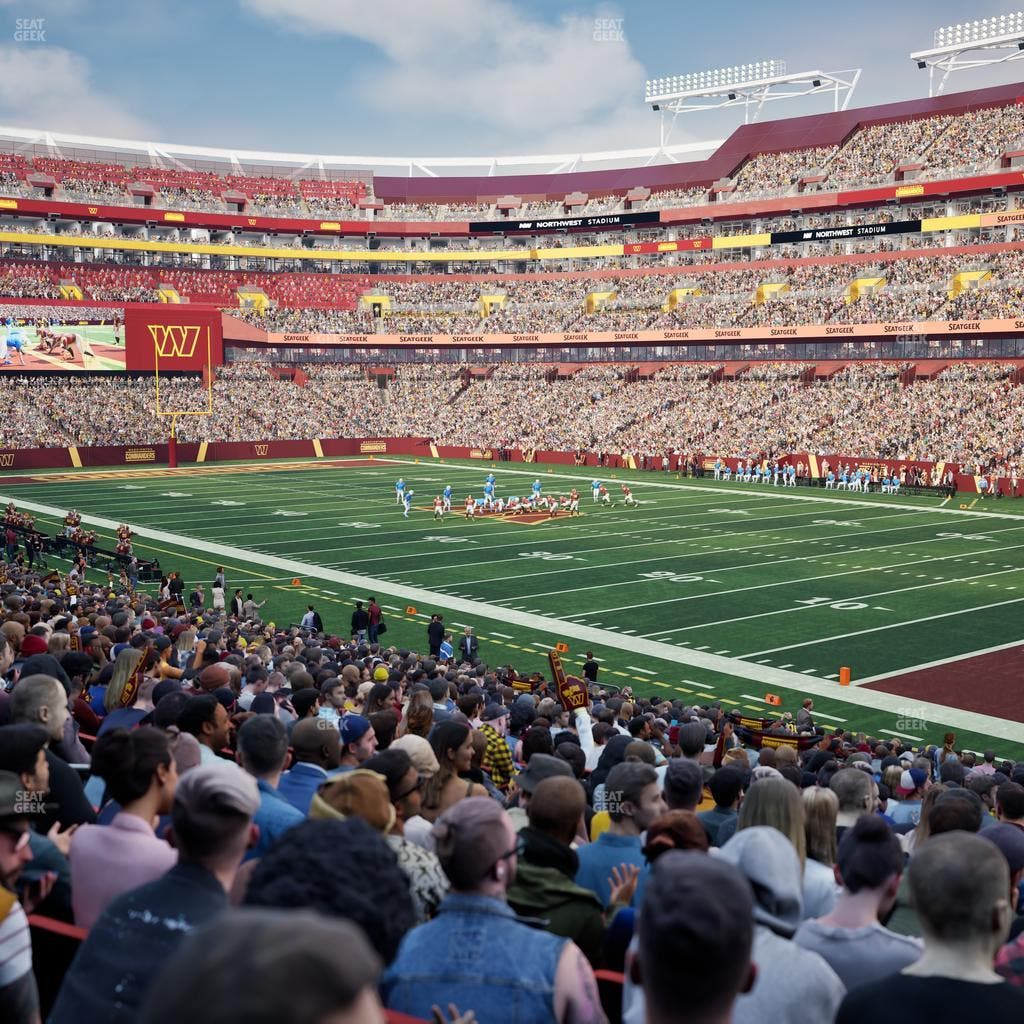 Northwest Stadium - Section 116 Seat View