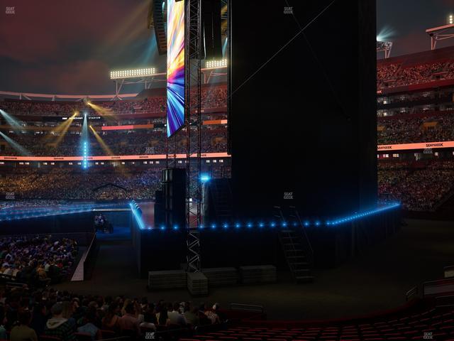 Northwest Stadium - Section 116 Seat View