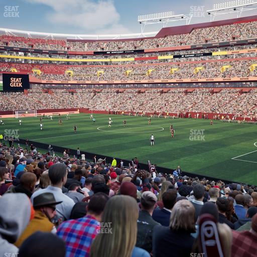 Northwest Stadium - Section 117 Seat View