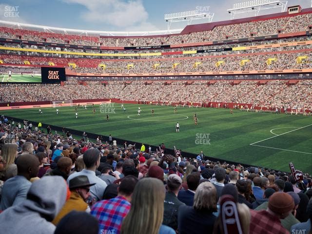 Northwest Stadium - Section 117 Seat View