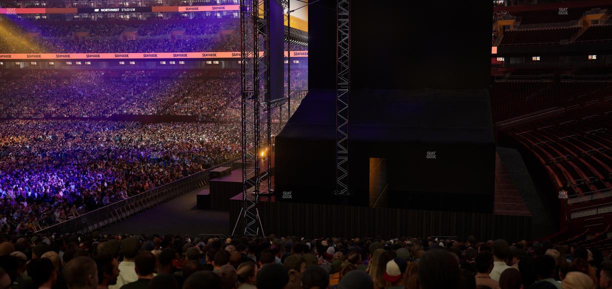 Northwest Stadium - Section 117 Seat View