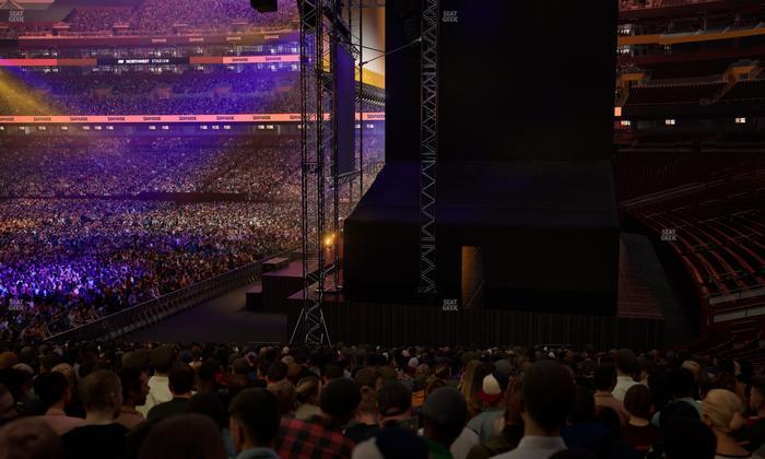 Northwest Stadium - Section 117 Seat View