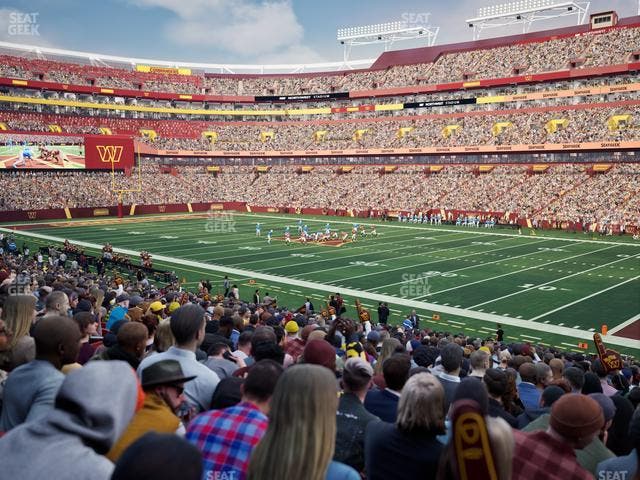 Northwest Stadium - Section 117 Seat View
