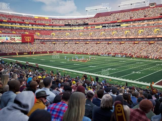 Northwest Stadium - Section 117 Seat View