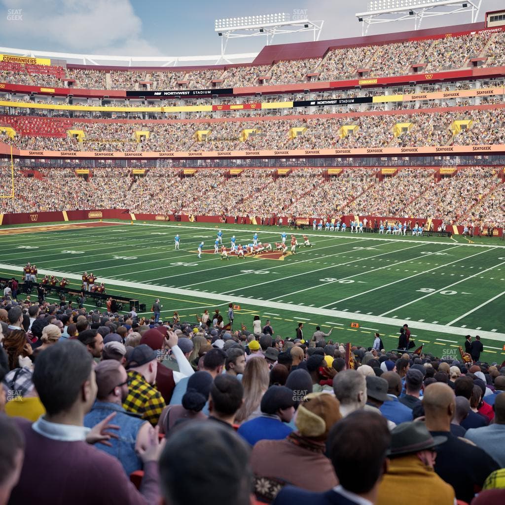 Northwest Stadium - Section 118 Seat View