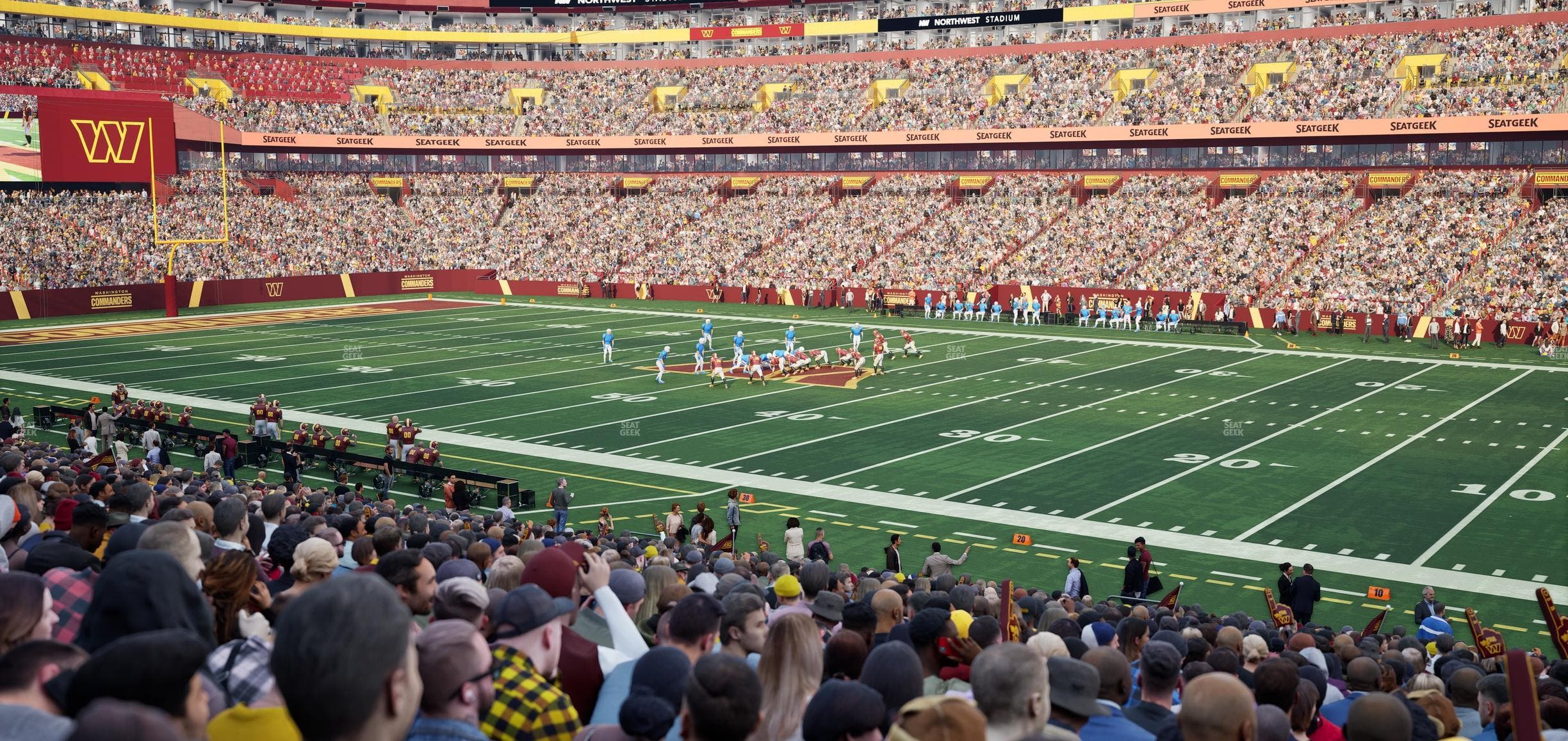 Northwest Stadium - Section 118 Seat View