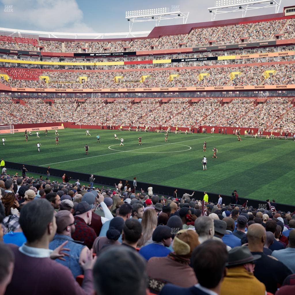 Northwest Stadium - Section 118 Seat View