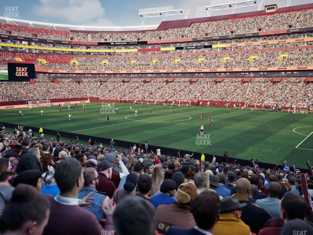 Northwest Stadium - Section 118 Seat View Northwest Stadium - Section 118 Seat View