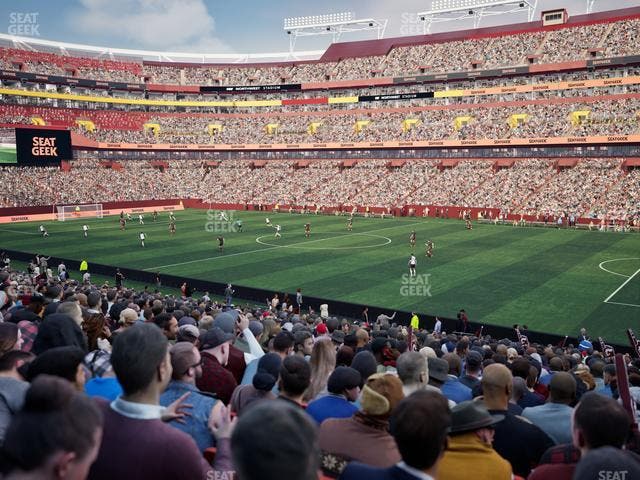 Northwest Stadium - Section 118 Seat View