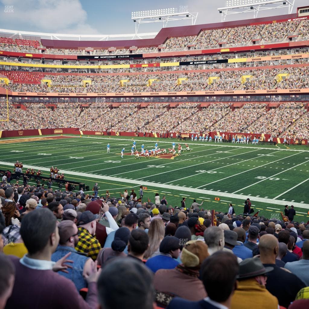 Northwest Stadium - Section 118 Seat View