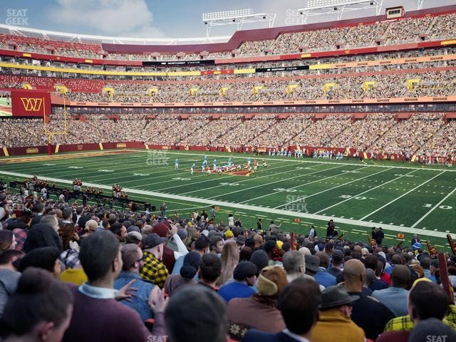 Northwest Stadium - Section 118 Seat View