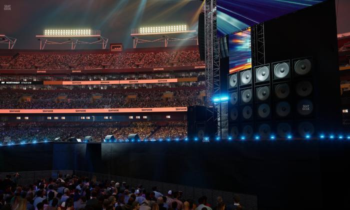 Northwest Stadium - Section 118 Seat View