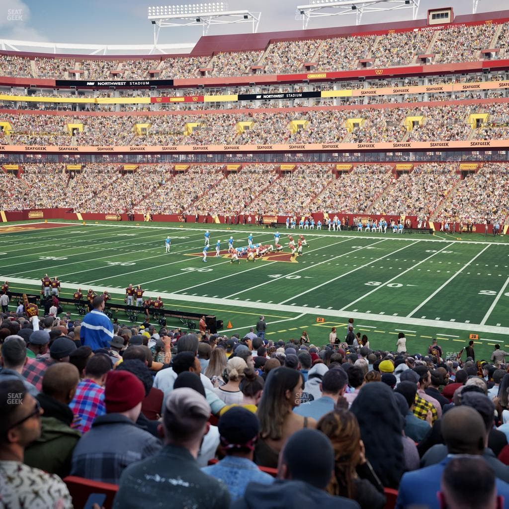 Northwest Stadium - Section 119 Seat View