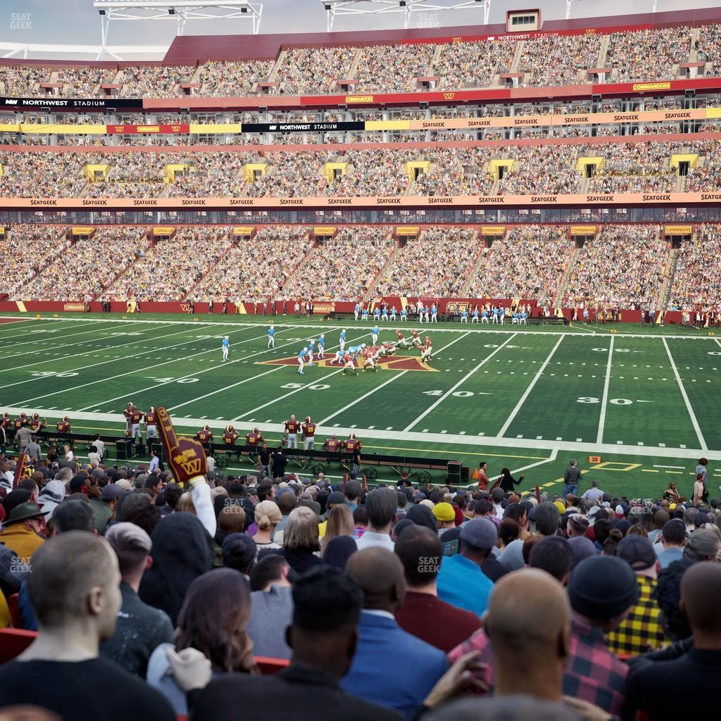 Northwest Stadium - Section 120 Seat View