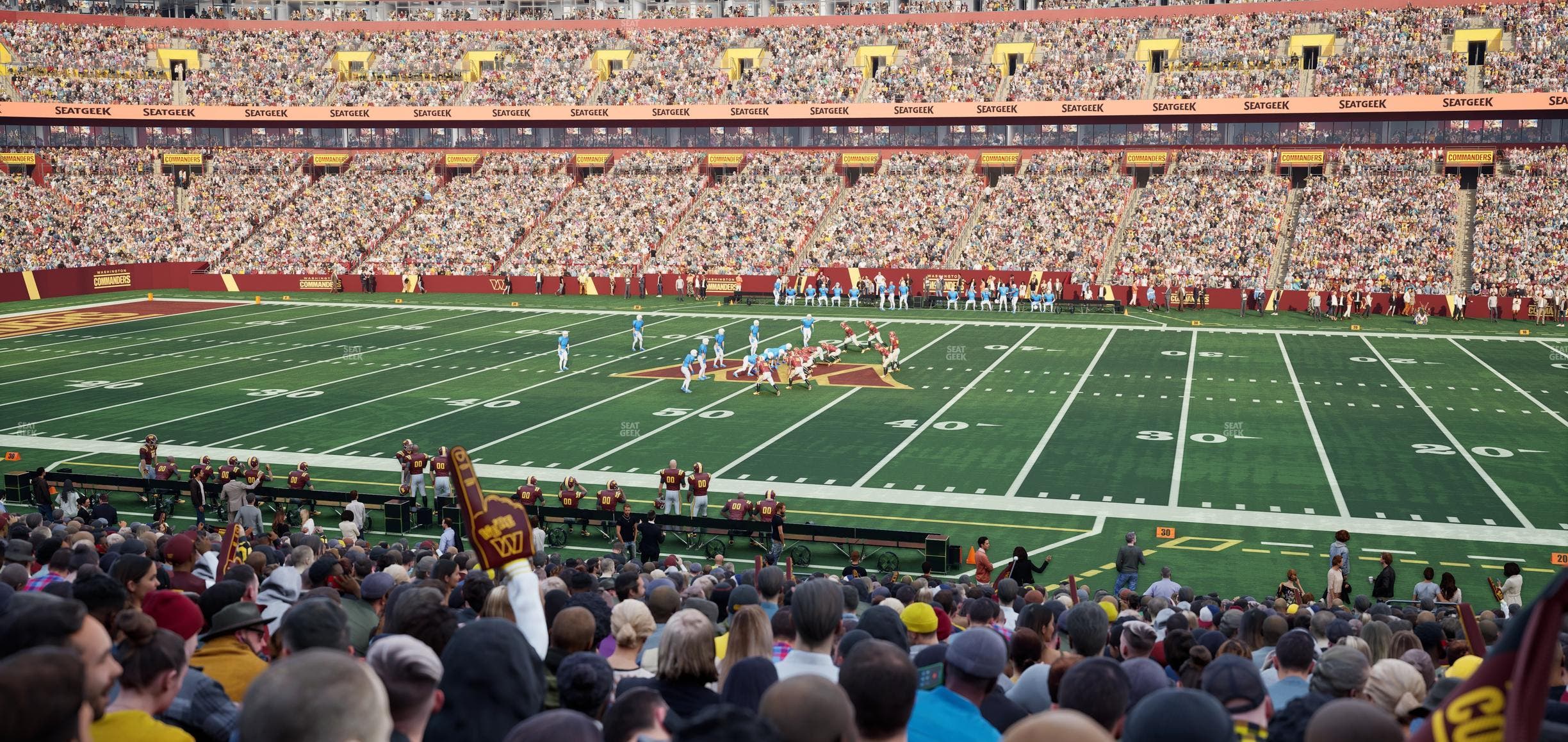 Northwest Stadium - Section 120 Seat View