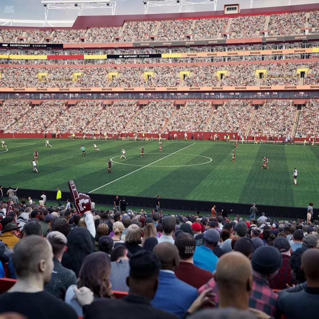 Northwest Stadium - Section 120 Seat View