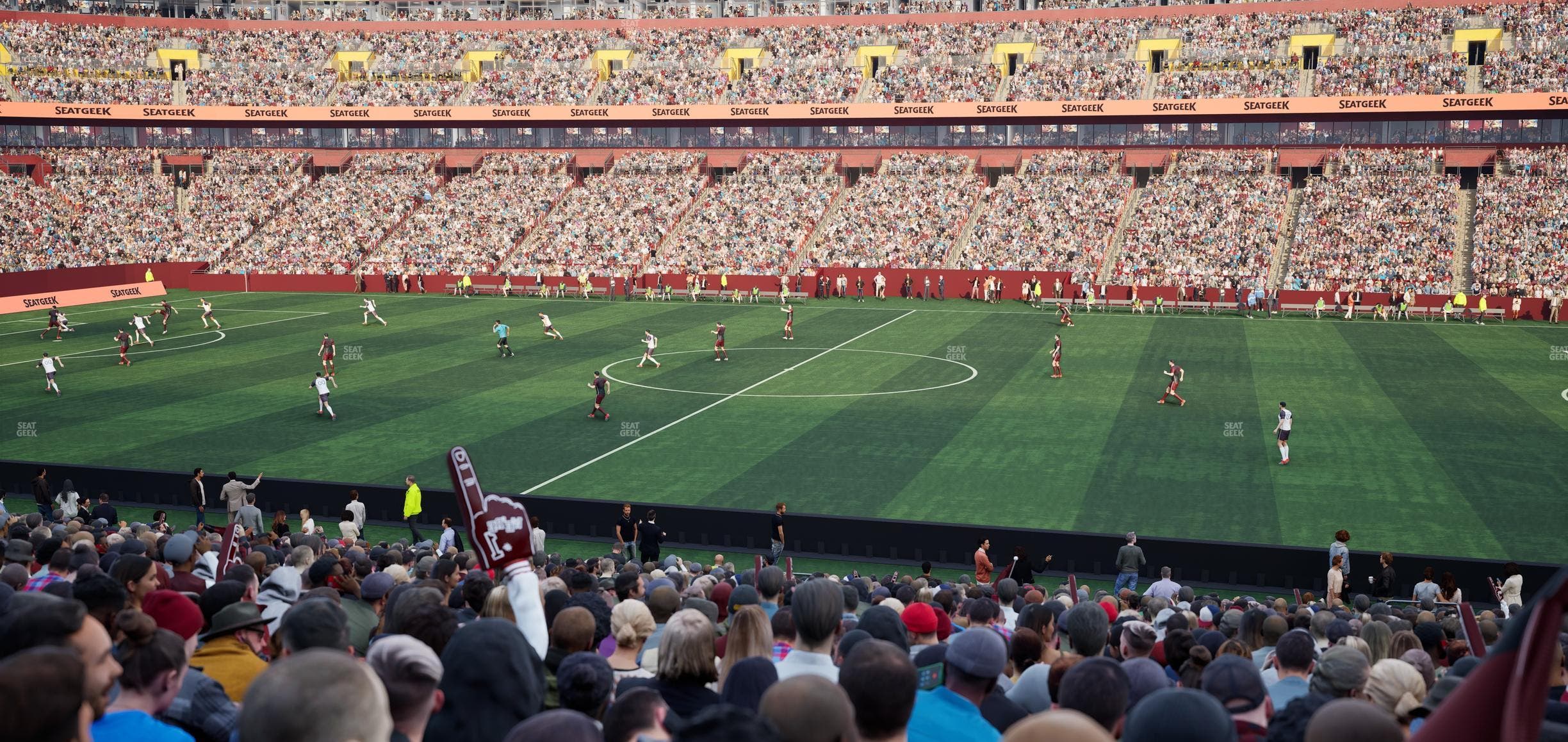 Northwest Stadium - Section 120 Seat View