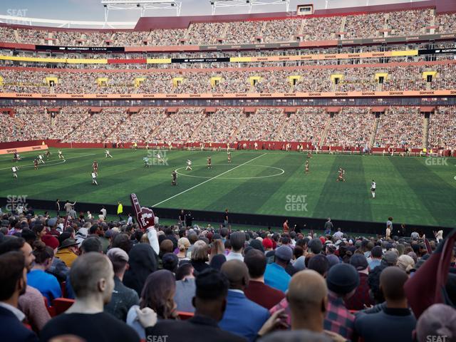 Northwest Stadium - Section 120 Seat View Northwest Stadium - Section 120 Seat View