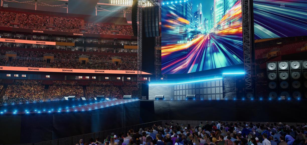 Northwest Stadium - Section 120 Seat View