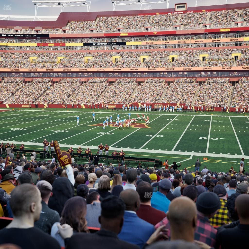 Northwest Stadium - Section 120 Seat View
