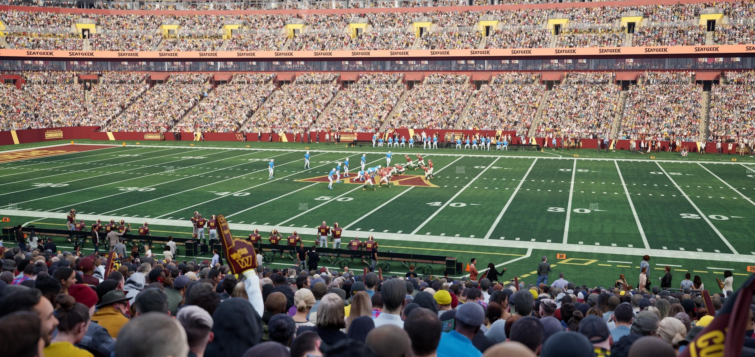 Northwest Stadium - Section 120 Seat View