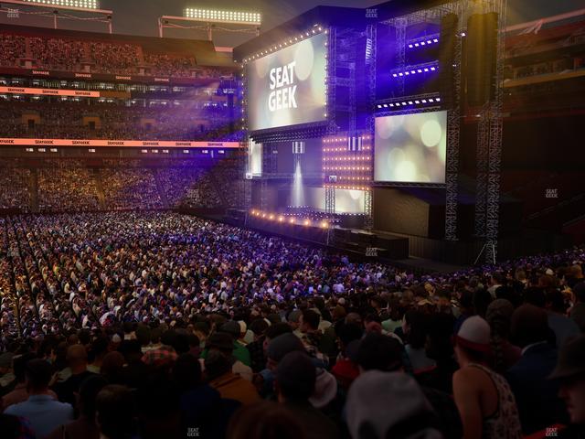 Northwest Stadium - Section 121 Seat View