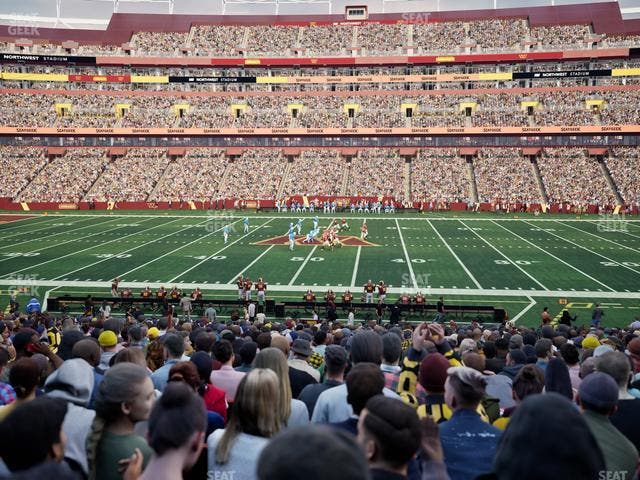 Northwest Stadium - Section 121 Seat View