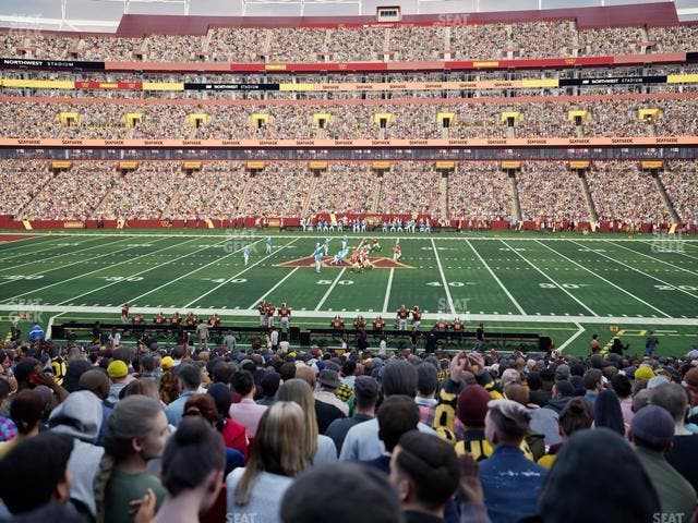 Northwest Stadium - Section 121 Seat View