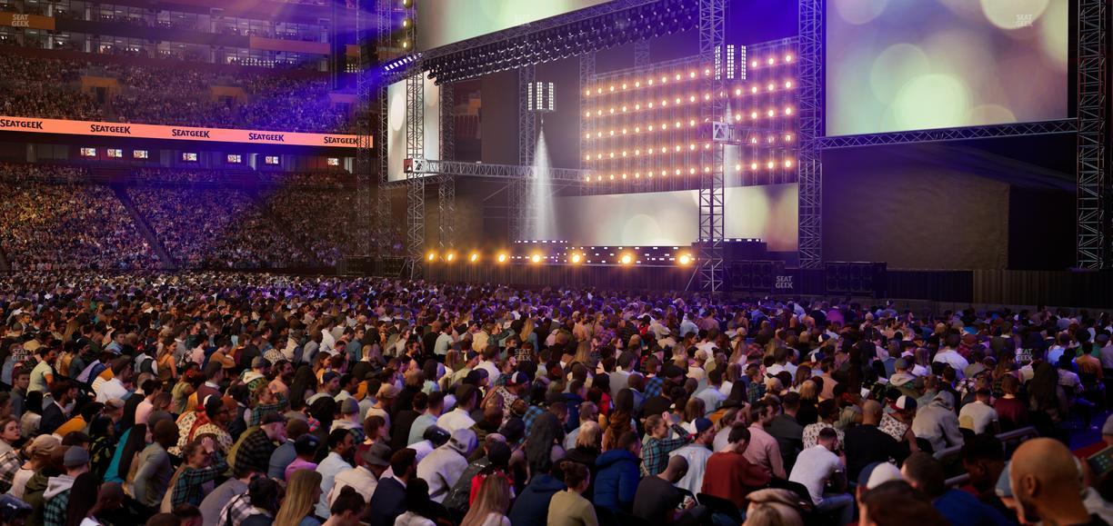 Northwest Stadium - Section 121 Seat View