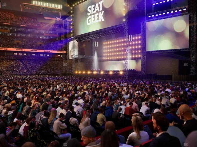 Northwest Stadium - Section 121 Seat View