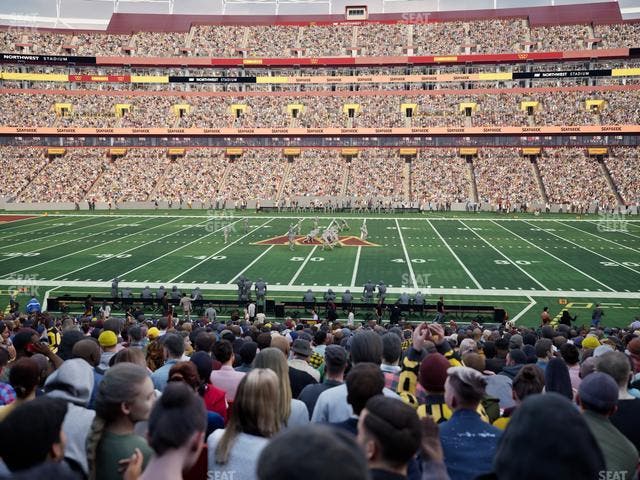 Northwest Stadium - Section 121 Seat View