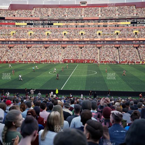 Northwest Stadium - Section 121 Seat View