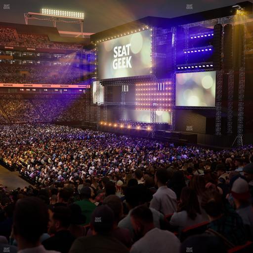 Northwest Stadium - Section 122 Seat View