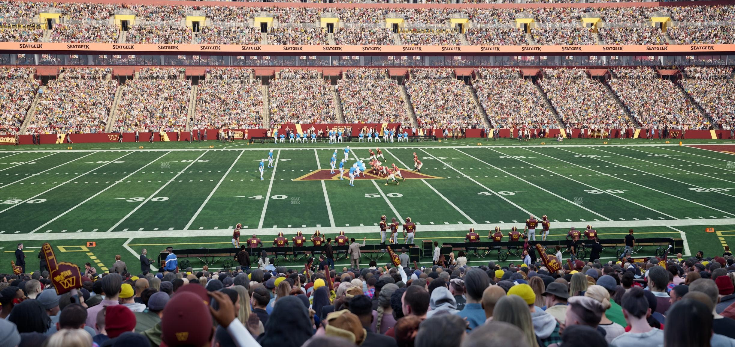 Northwest Stadium - Section 122 Seat View