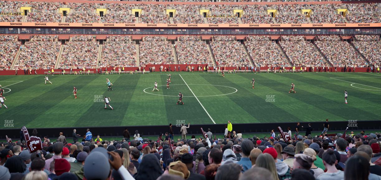 Northwest Stadium - Section 122 Seat View