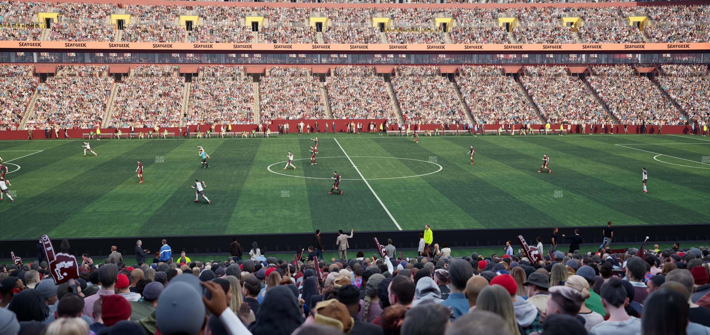 Northwest Stadium - Section 122 Seat View