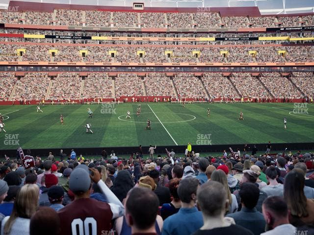 Northwest Stadium - Section 122 Seat View