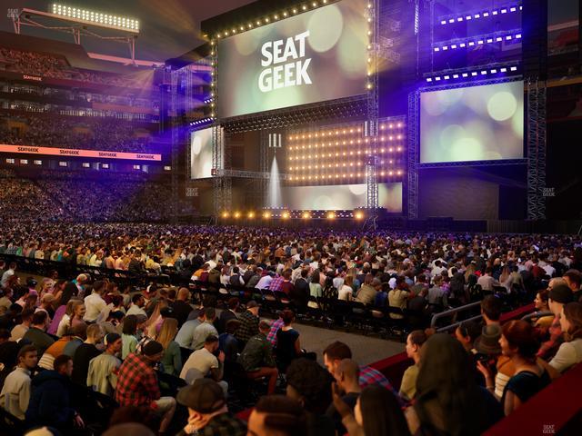 Northwest Stadium - Section 122 Seat View