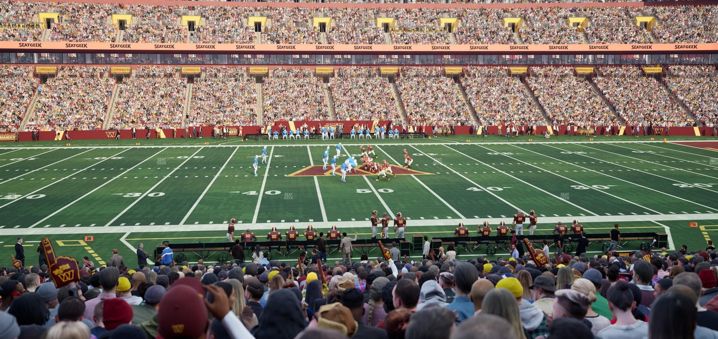 Northwest Stadium - Section 122 Seat View