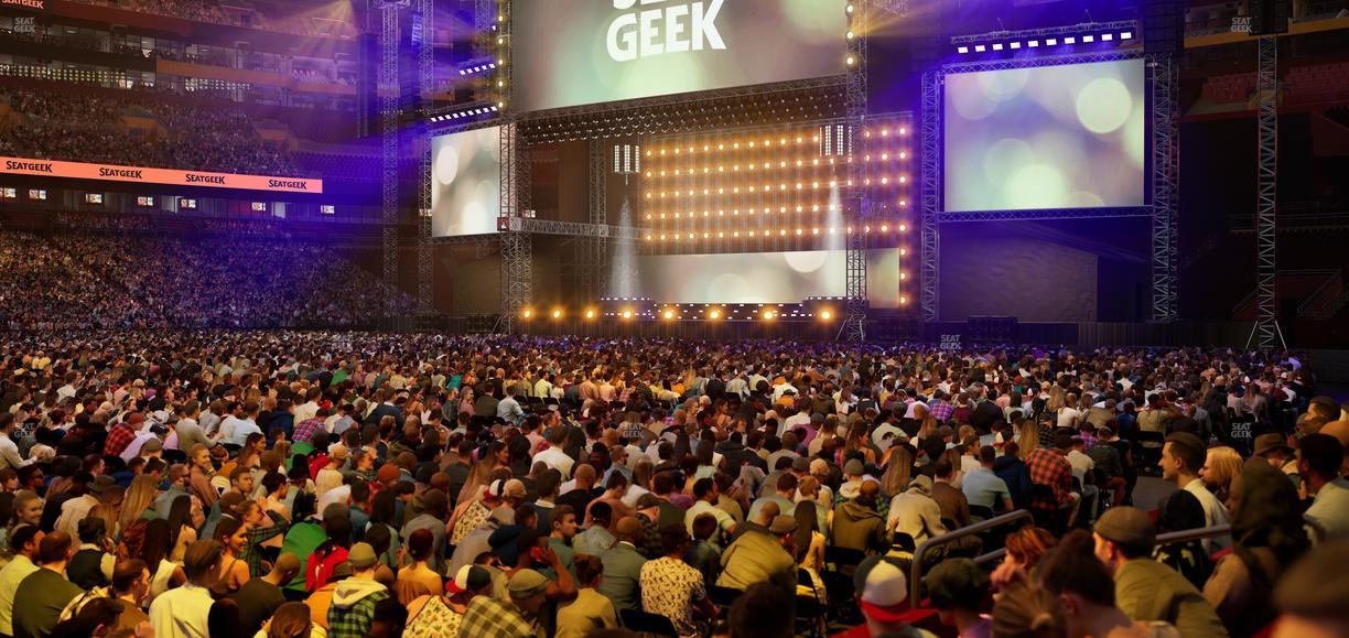 Northwest Stadium - Section 123 Seat View