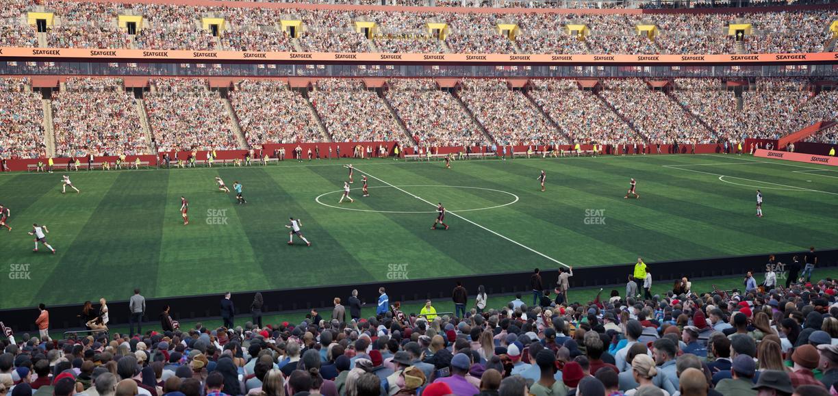 Northwest Stadium - Section 123 Seat View