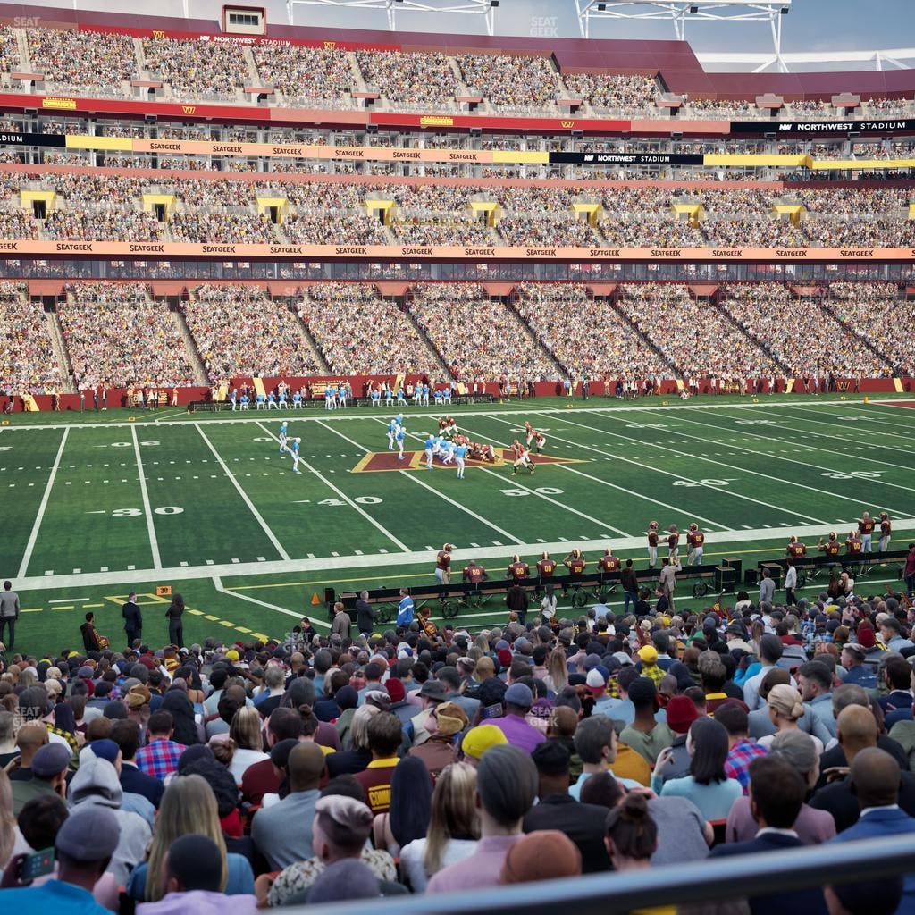 Northwest Stadium - Section 123 Seat View