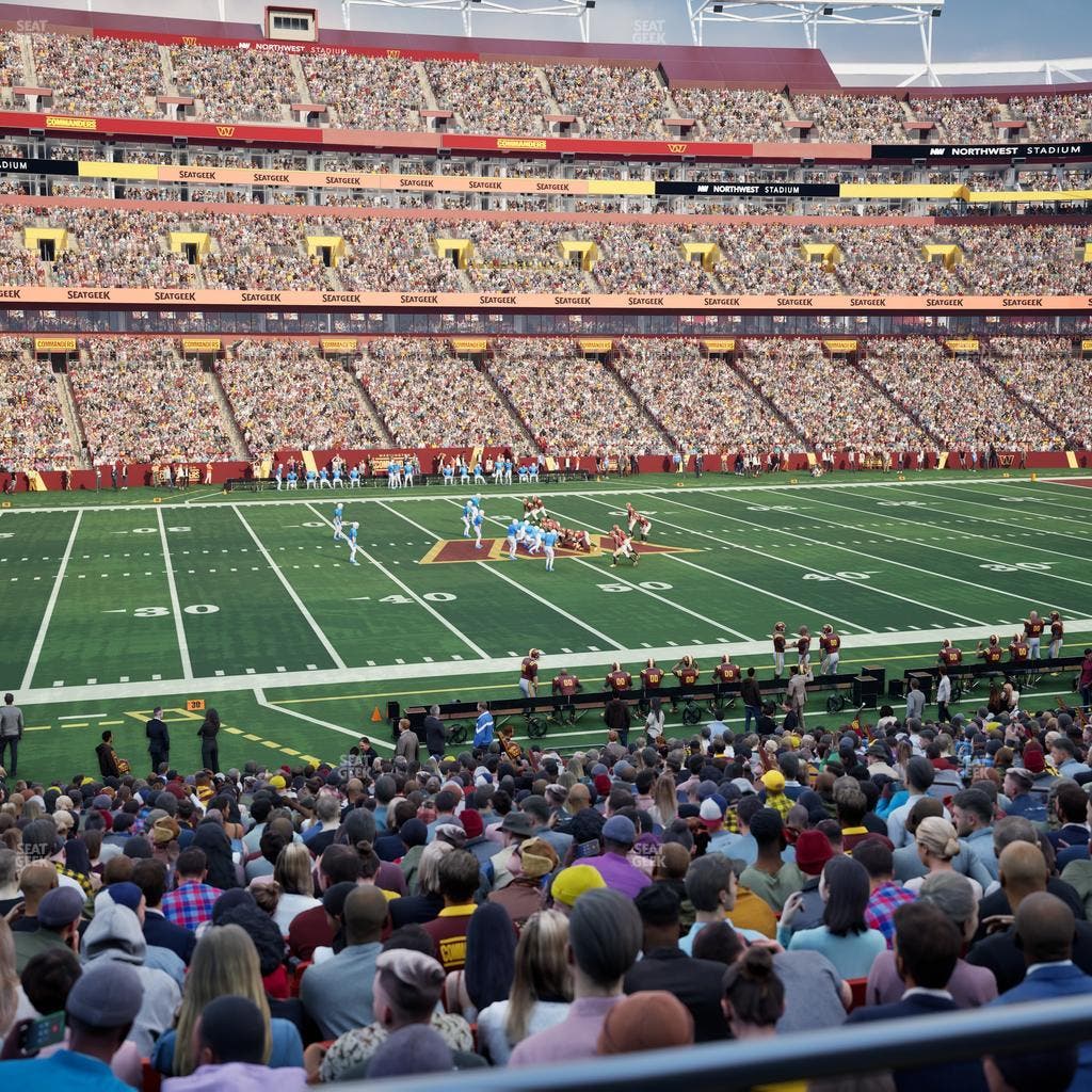 Northwest Stadium - Section 123 Seat View