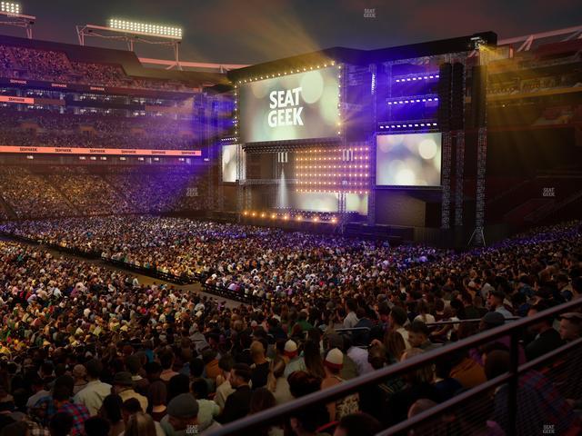 Northwest Stadium - Section 123 Seat View