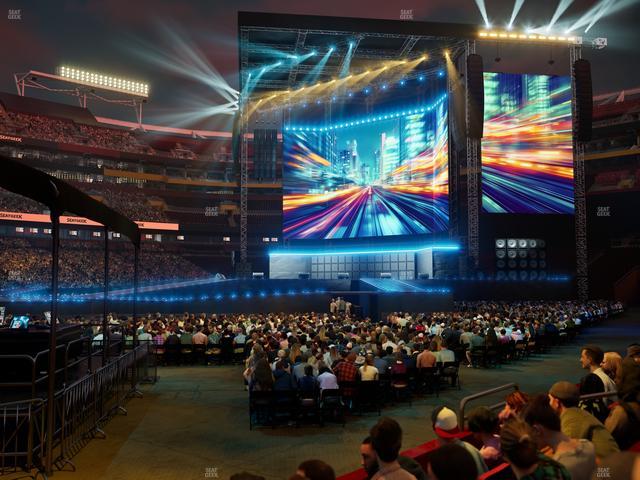Northwest Stadium - Section 123 Seat View