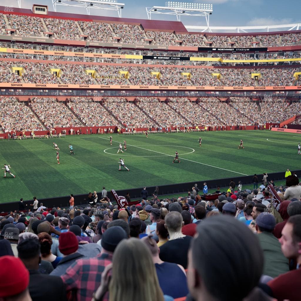 Northwest Stadium - Section 124 Seat View