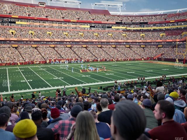 Northwest Stadium - Section 124 Seat View